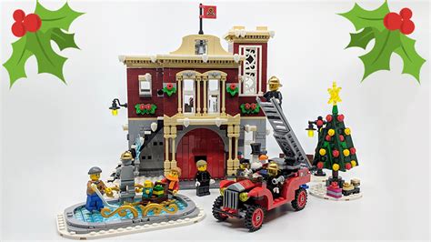 10263: LEGO Creator Winter Village Fire Station Set Review - BricksFanz