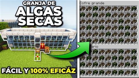 Granja De ALGAS Y COMBUSTIBLE Para Minecraft 1 21 1 20 Java Y Bedrock