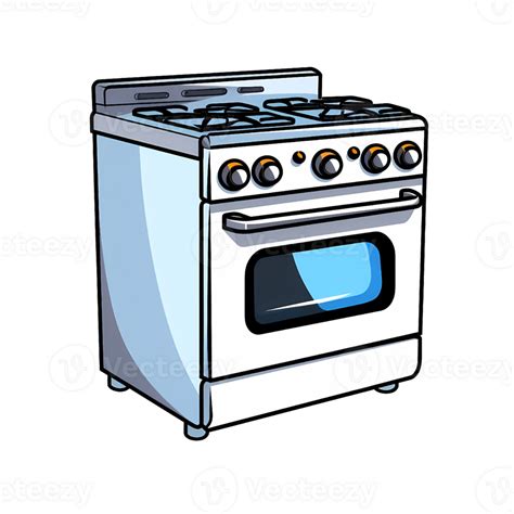 Ai generated stove with oven icon on transparent background 33209607 PNG