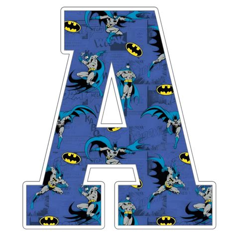 Batman Alphabet Letters Png MR ALPHABETS