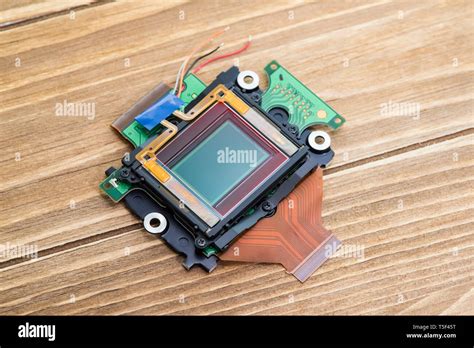 Ccd Sensors From The Modern Mass Compact Digital Camera Stock Photo Alamy