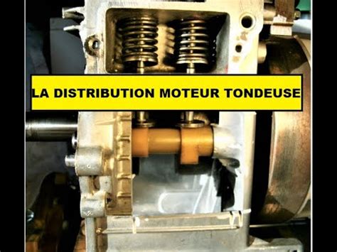 Calage Et Principe Distribution Moteur Tondeuse Temps Soupapes