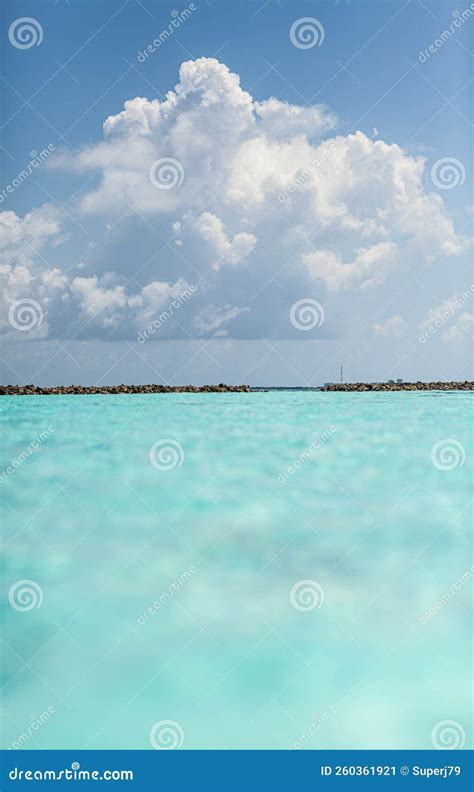 A Beautiful Cloud Floating On The Sea Stock Image Image Of Indian