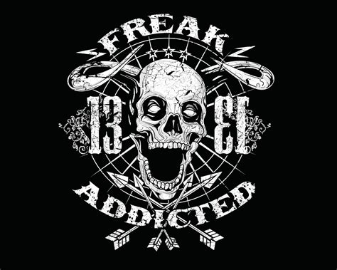 White Freak Addicted Graphics Vector 11564778 Vector Art At Vecteezy