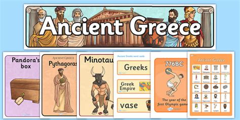 Ready Made Ancient Greece Display Pack Teacher Made