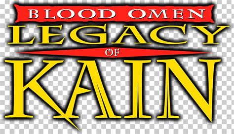 Blood Omen Legacy Of Kain Vampire Video Game Logo Png Clipart Area