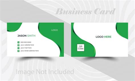 Double Sided Creative Business Card Template Creative And Modern