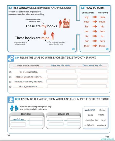 Pronoun Interactive Worksheets And Online Exercises Topworksheets