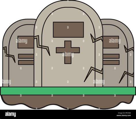 Old Tombs Stock Vector Images Alamy