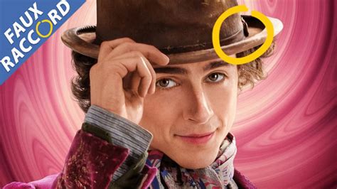 Les gaffes et erreurs de Thimothée Chalamet dans Wonka AlloCiné