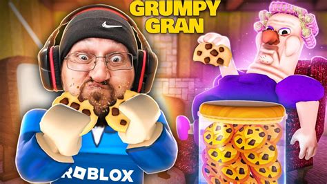 Roblox Grumpy Gran Escape The Tasty Cookie Lady Granny S House Game