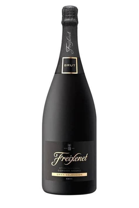 Espumante Espanhol Branco Cava Freixenet Cordon Negro Brut 1 5L