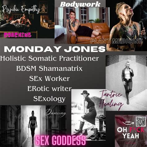 Today On The Podcast Monday Jones A Dominant Bdsm Shamanatrix Sex