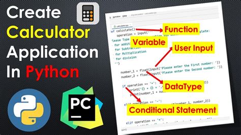 Create Calculator Application Program Using Python In Pycharm Step By Step Tutorial Youtube