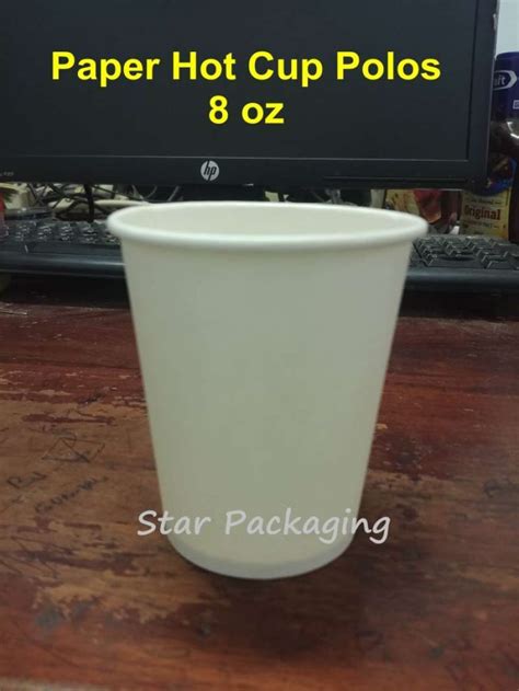 Promo Paper Hot Cup Gelas Kertas Minuman Panas Oz Tanpa Tutup Diskon Di Seller Poppyy