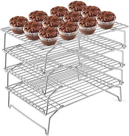 Amazon Tier Nonstick Cooling Racks P P Chef Stackable Baking