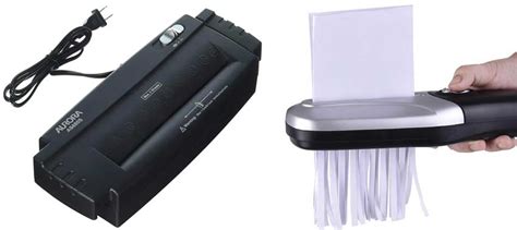 Small Paper Shredders For Desktop Compact And Mini Shredders