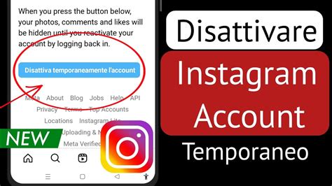 NUOVO Come Disattivare L Account Instagram 2024 Disattiva Il Tuo