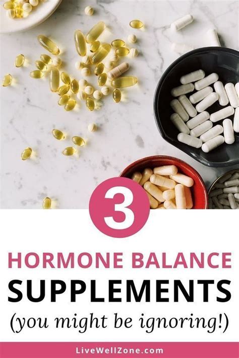 Supplements To Naturally Balance Female Hormones Artofit