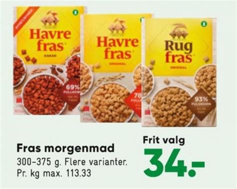 Quaker Havrefras Morgenmadsprodukt Bilka Juli Alle Tilbudsavis