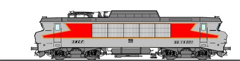 France 1 1435 Locomotive SNCF BB 15000 2 Dessin Et Vignette