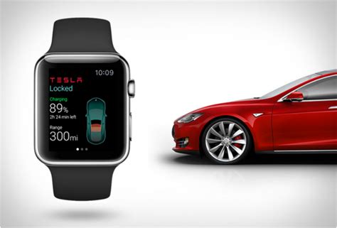 Tesla Apple Watch App