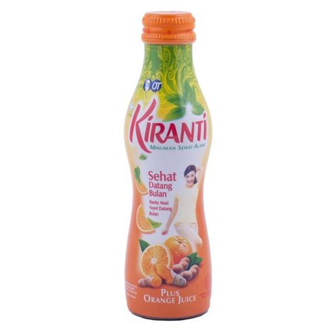 Jual Kiranti Plus Orange Juice Minuman Sehat Datang Bulan 150ml