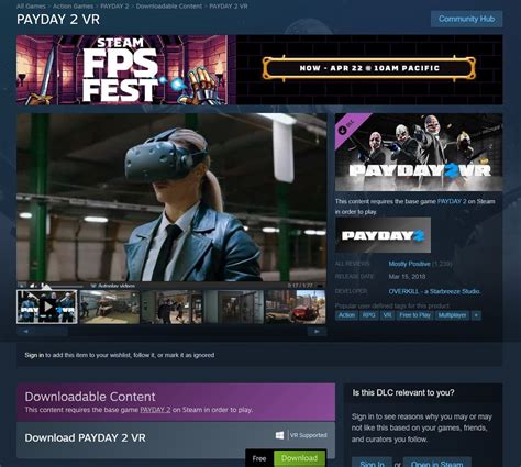 Payday 2 VR Review and Setup Guide — Reality Remake: VR Is the Future