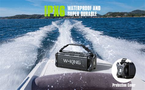 W King Altavoz Bluetooth De W De Pico W Rms Ipx Impermeable