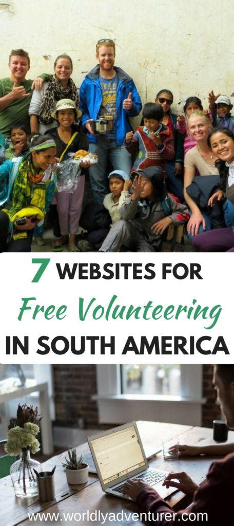 The Best Websites For Volunteering For Free In South America