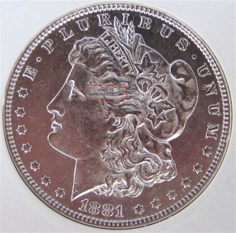 1881 O Morgan Silver Dollar Brilliant Uncirculated Morgan Dollar