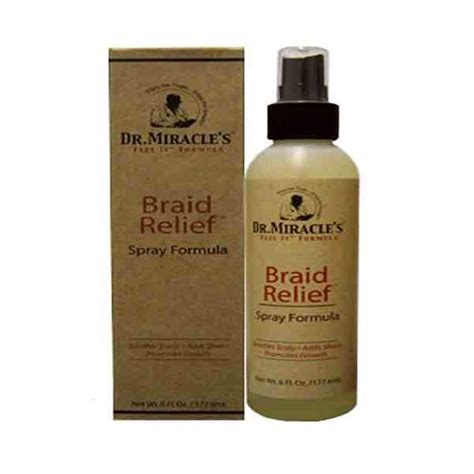 Dr Miracles Braid Relief Spray Super Formula 6 Ounce