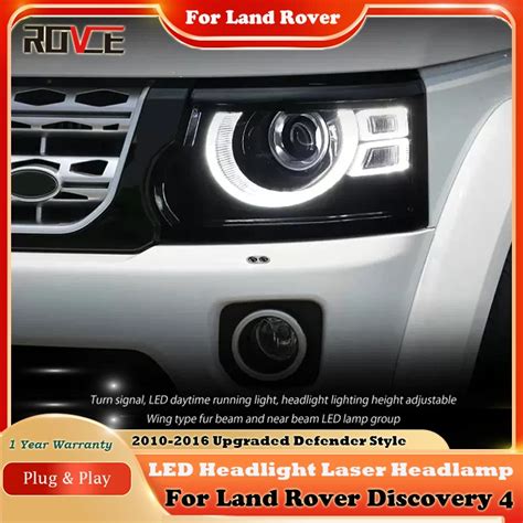 Rovce Led Headlights For Discovery Front Headlamp Upgraded