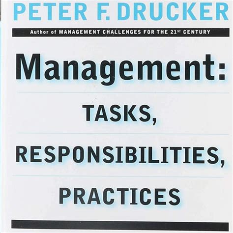 Jual Drucker Peter F Management Tasks Responsibilities Practices