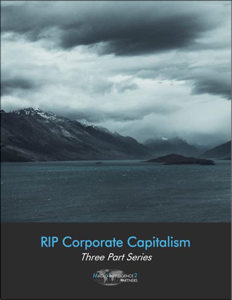 RIP Corporate Capitalism - MI2 Partners