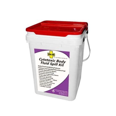 Cytotoxic Body Fluid Spill Kit L Shop Online At Symbio Direct