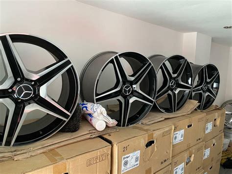 20” Inch Mercedes Benz Amg Staggered Alloys Wheels S Class 5x112 Alloys Wheels E Ml Gl In