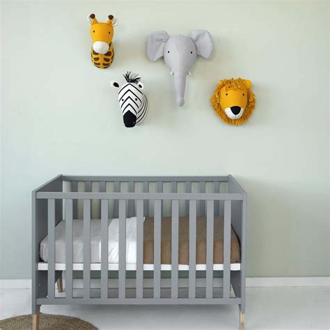 Pr Natal Muurkop Zebra Muurdecoratie Voor Kinderkamer Babykamer