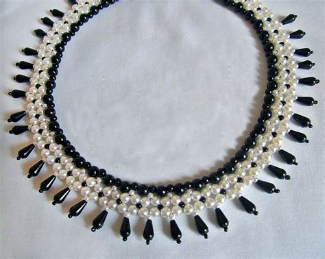 Free Pattern For Beaded Necklace City Beads Magic