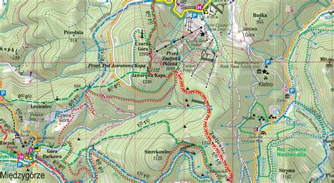 Sudety Wschodnie Laminowana Mapa Turystyczna Expressmap