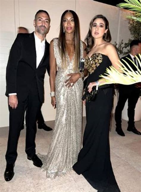 Cannes 2023 Sara Ali Khan Stuns In Black And Gold Outfit As She Poses