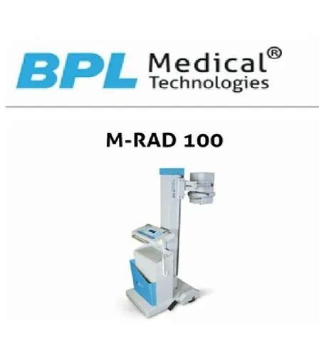 Brand BPL Machine Type Portable Mobile X Ray Machine Mrad 100 At Rs