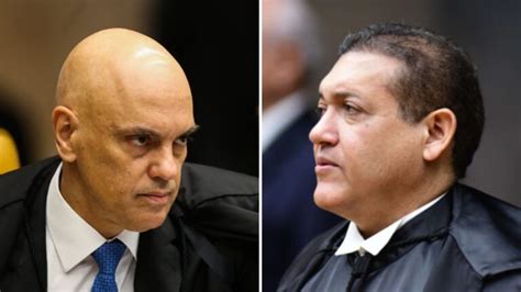 Nunes Marques diverge de Moraes em julgamento de réus do 8 de janeiro