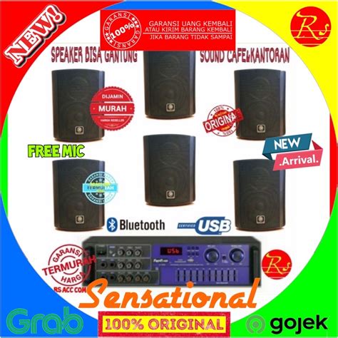 Jual Promo Hari Paket Sound Cafe Dan Restoran Panggilan Ampli Digital