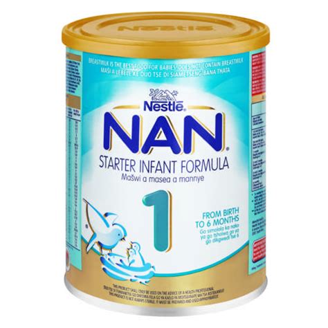 Nestle Nan Stage 1 Starter Infant Formula 900g Clicks