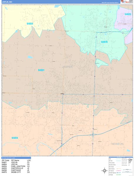 Maps Of Joplin Missouri