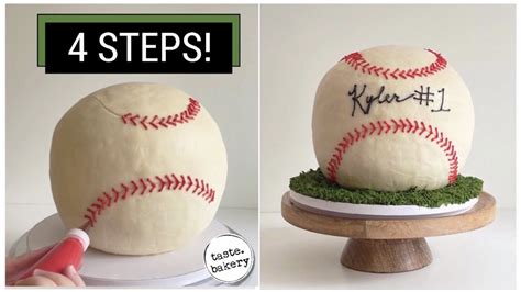 How To Make A Mlb World Series Baseball Cake Smash Cake Baseball