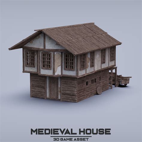 Artstation Medieval Wood House