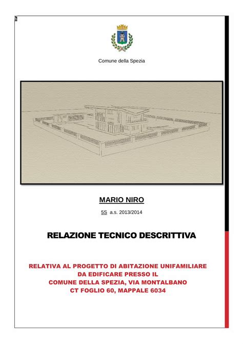 Pdf Relazione Tecnico Descrittivaprofgiuseppeclemente Altervista Org