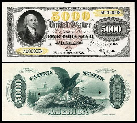 Large Denominations Of United States Currency Wikipedia Money Notes